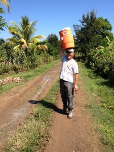 Local carrying water